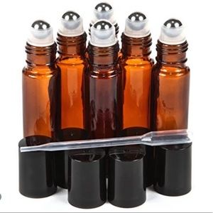Glass roller bottles